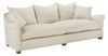 Frasier Natural Linen Sofa, 104&quot; X 34&quot;