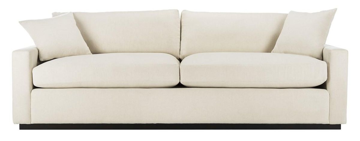 Faustina Contemporary Sofa, 98.5" X 34"