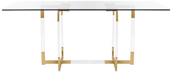 Julina Acrylic Dining Table, 72" X 30"