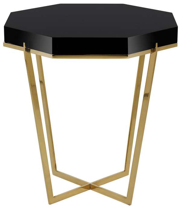 Danna Metal End Table, 19.68" X 21.65"