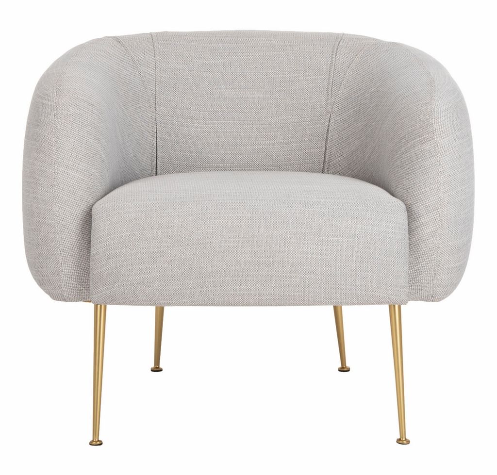 Preview image for Annabelle Poly Blend Accent Chair, 33" X 28.7", Light Grey