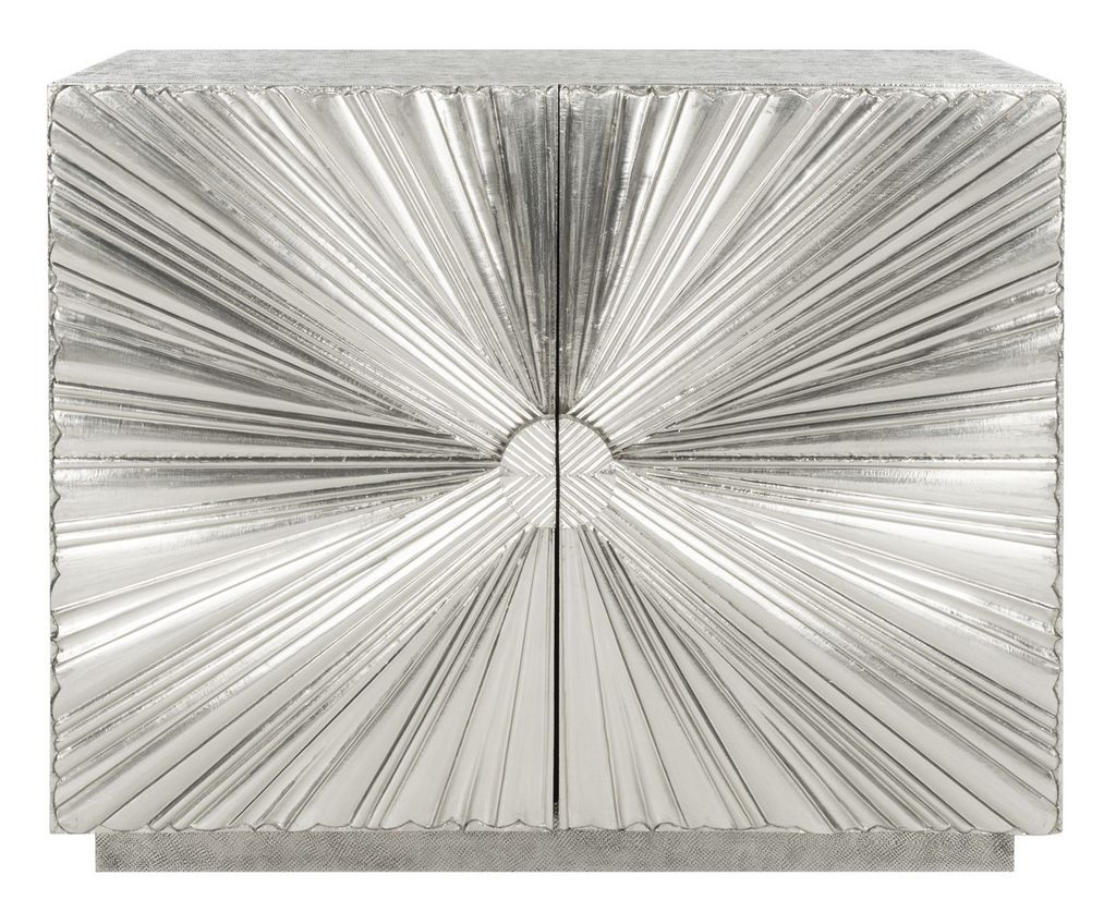 Preview image for Sylas Sunburst 2-Door Chest, 34.5" X 29.5"