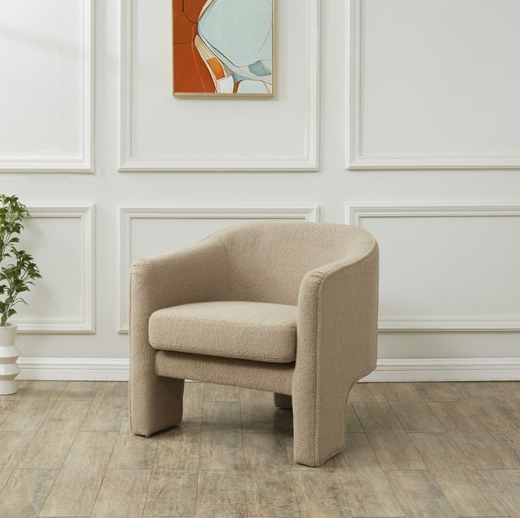 Londyn Teddy Accent Chair, Brown