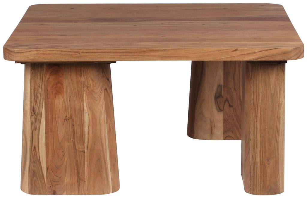 Square Wood Coffee Table