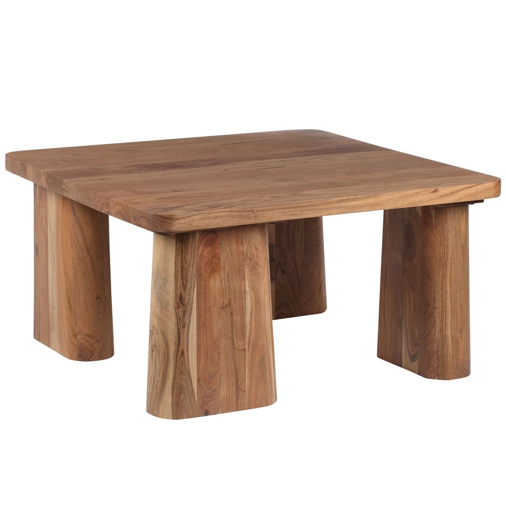 Square Wood Coffee Table