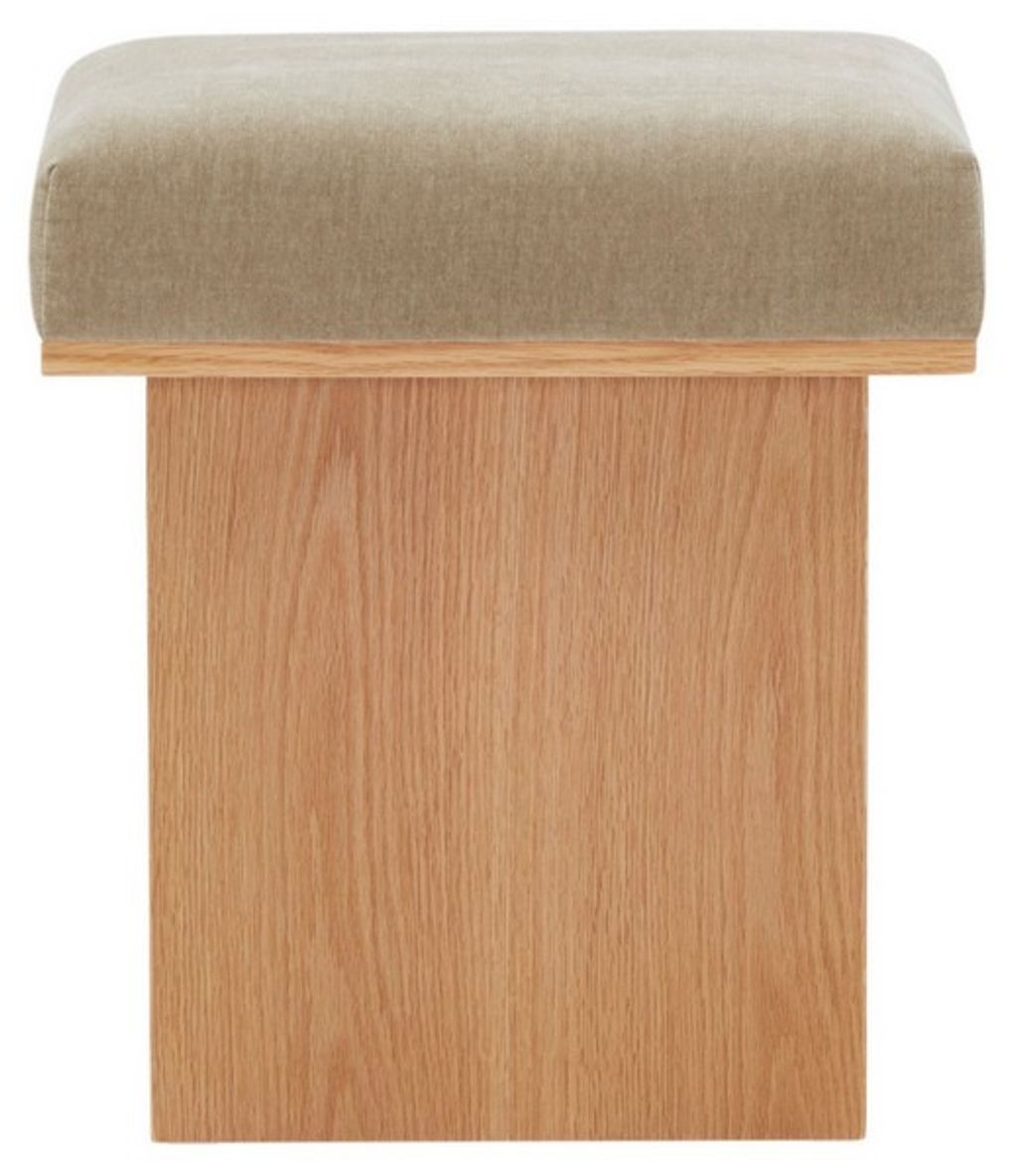 Velvet Angular Ottoman
