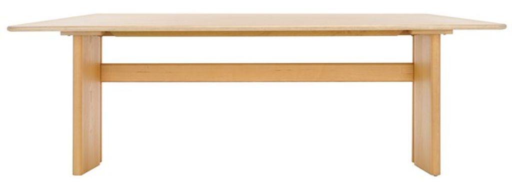 Rectangular Travertine Dining Table