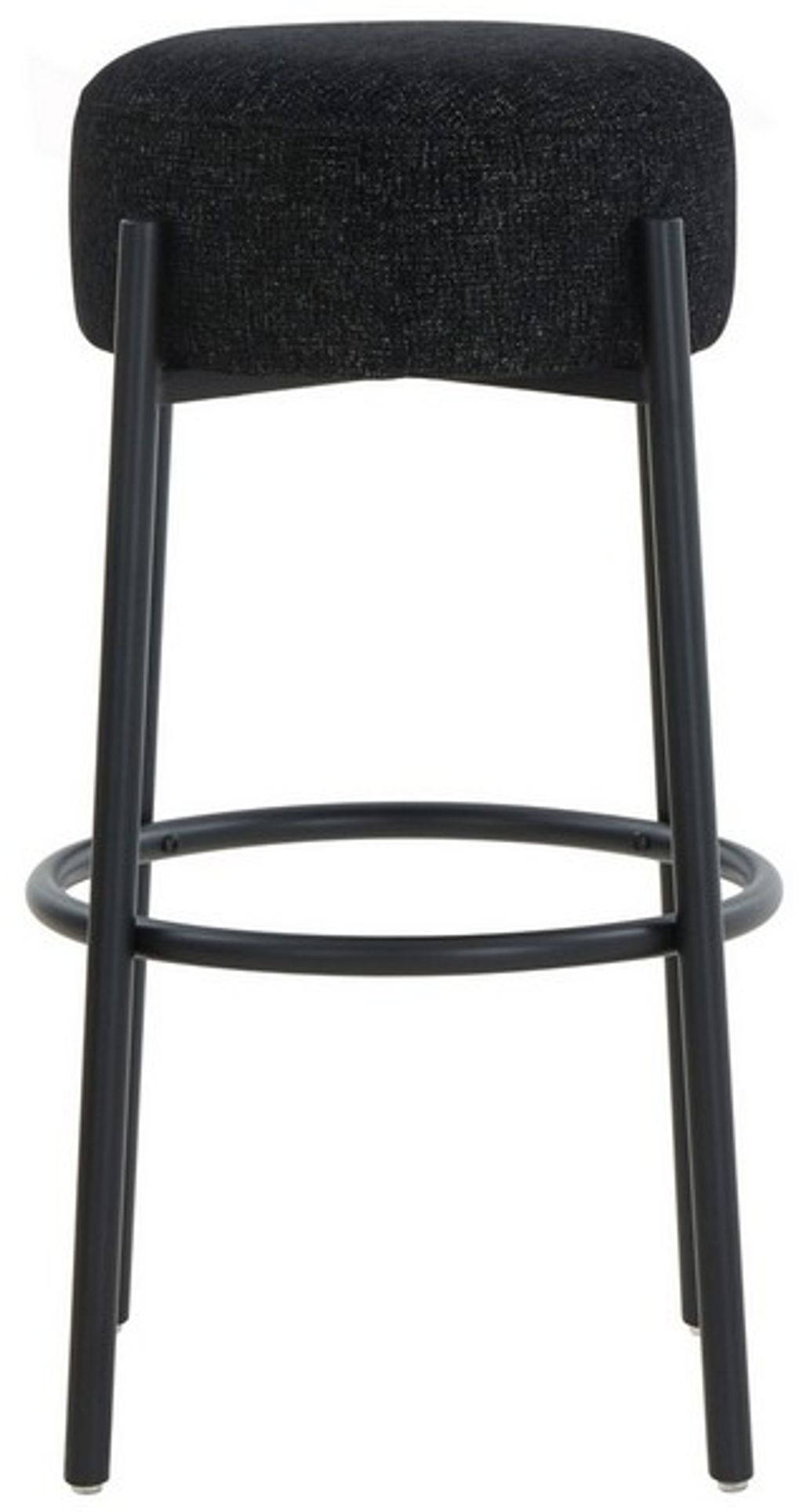 Black Boucle BAR Stool