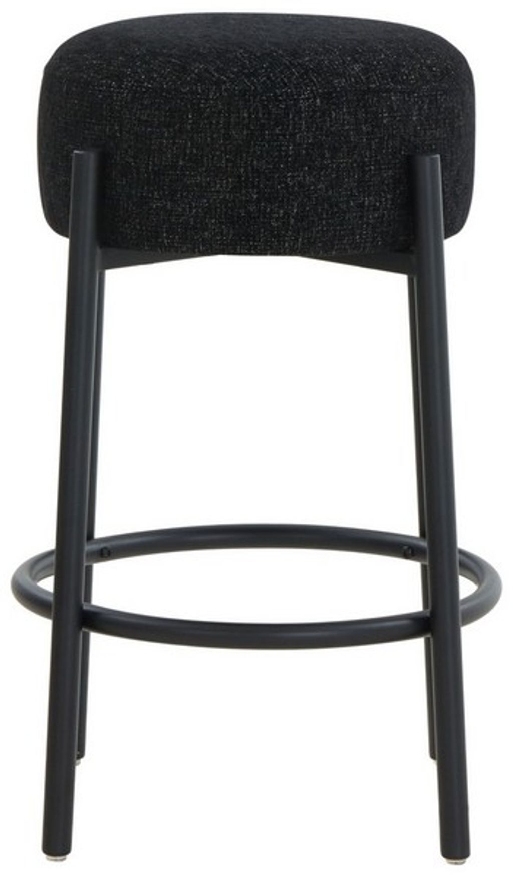 Black Boucle COUNTER Stool