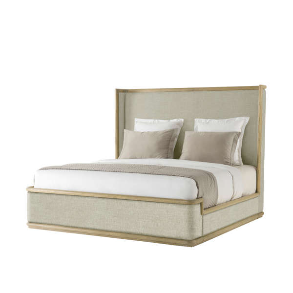 Catalina Upholstered US King Bed, Dune