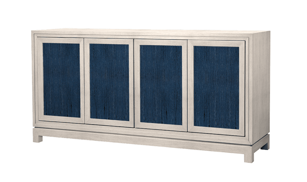 Beau Credenza W/ Wood Inserts