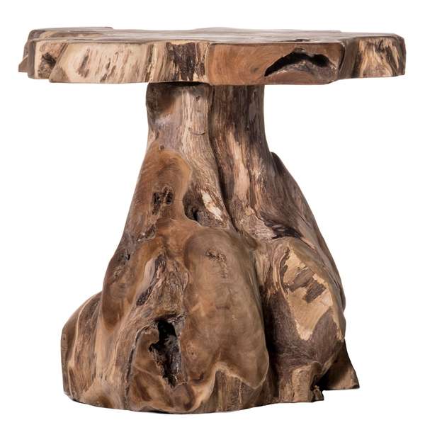 Jakarta Stool- Natural | Natural Finish On Teak Wood