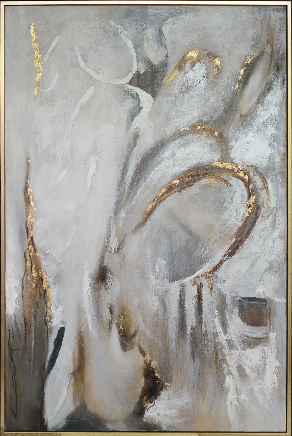 Gypsy Framed Canvas Art | Hand Painted Abstract | 1.5 Inch Frame