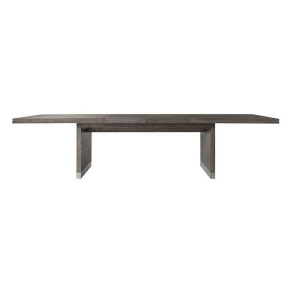Raffles Extending Dining Table - 88” / Grey & Pewter