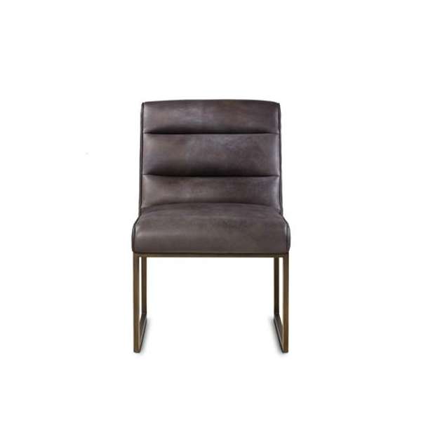 Noah Side Chair - Saddle Brown