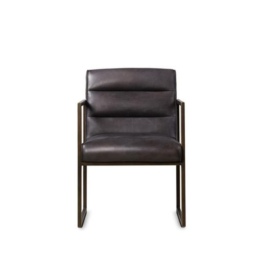 Preview image for Noah Arm Chair - Saddle Brown