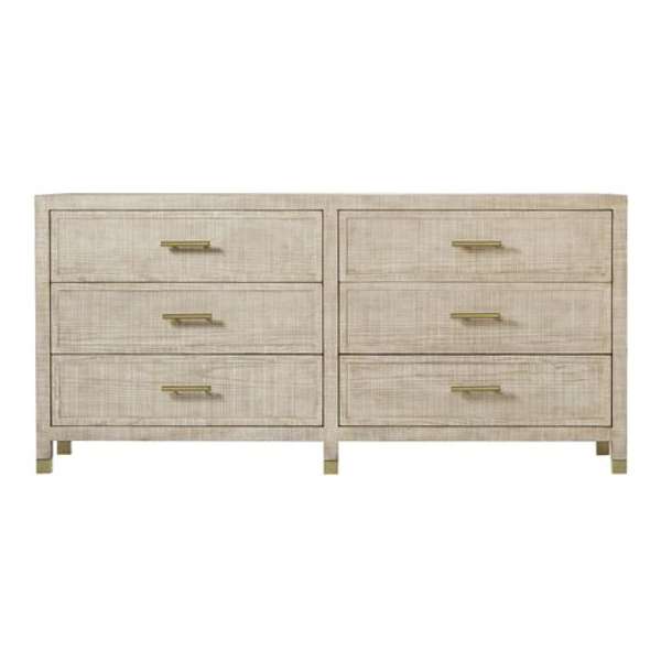 Raffles Dresser - 6 Drawer / Natural