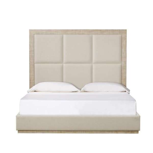 Raffles Bed - 6 Panels / Us King / Natural & Norman Ivory