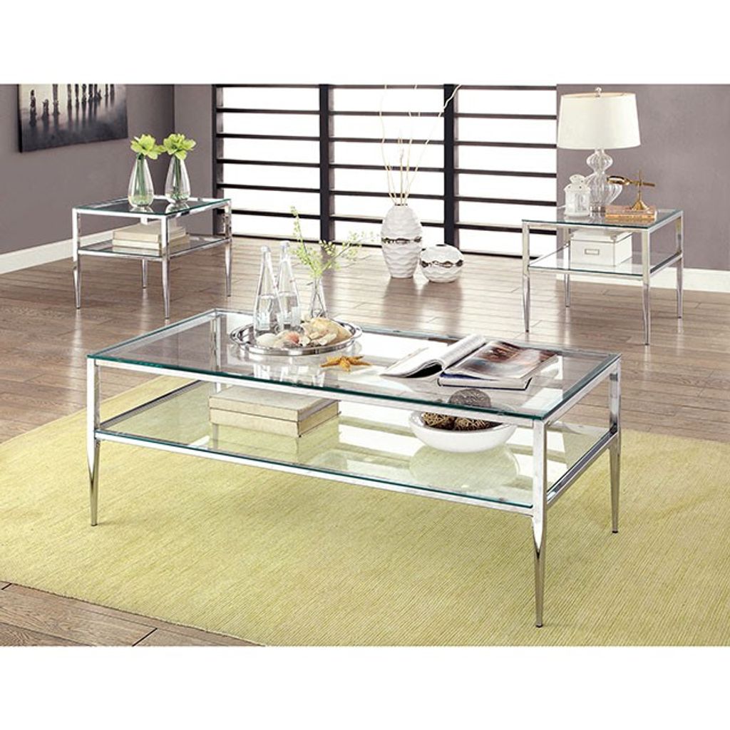 Coffee Table, Chrome