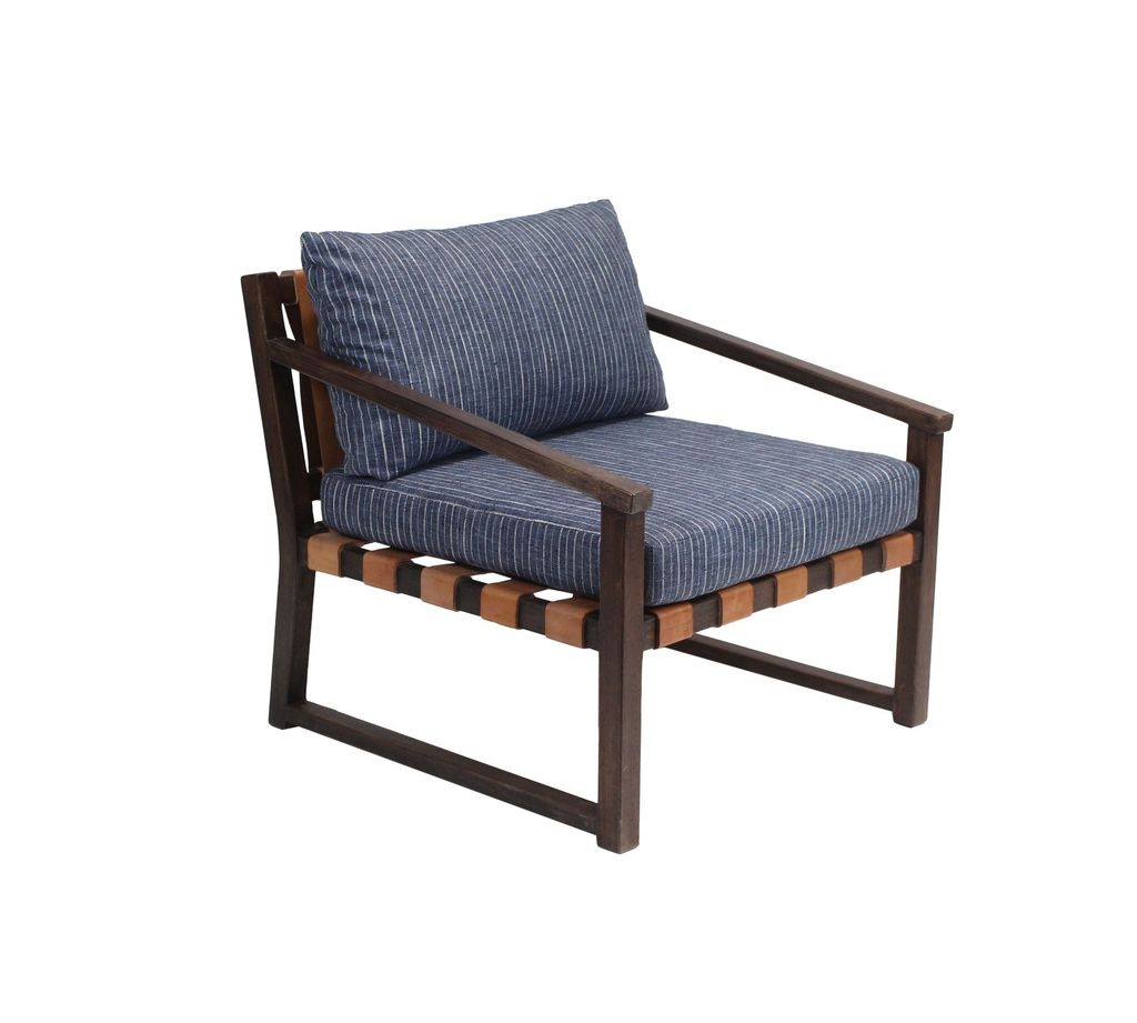 Tybee Chair, Indigo