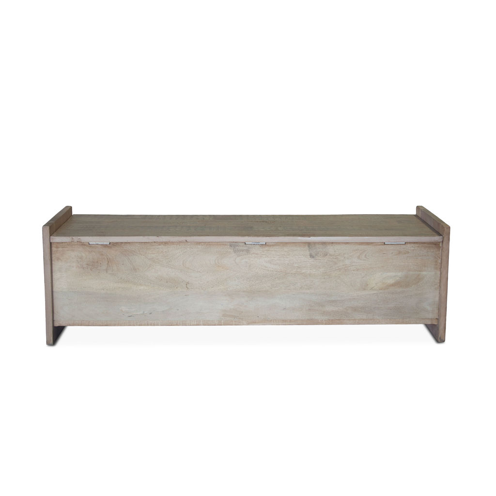 Ibiza 60" Reclaimed Wood Storage Bench