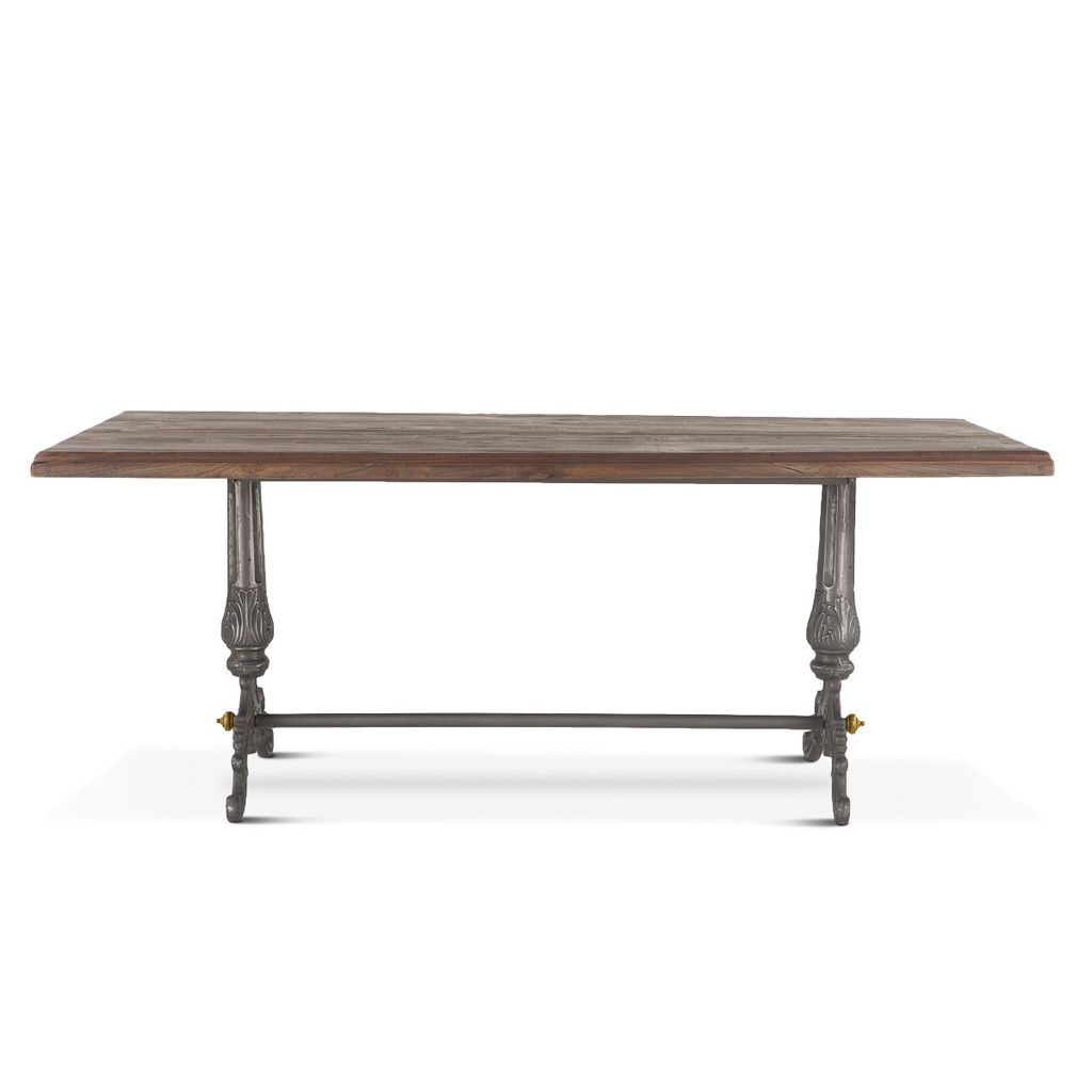 Preview image for French Vintage 76" Dining Table Weathered Gray