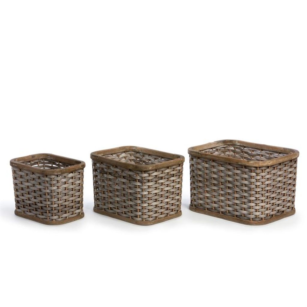 Woven Storage Basket, Set Of 3