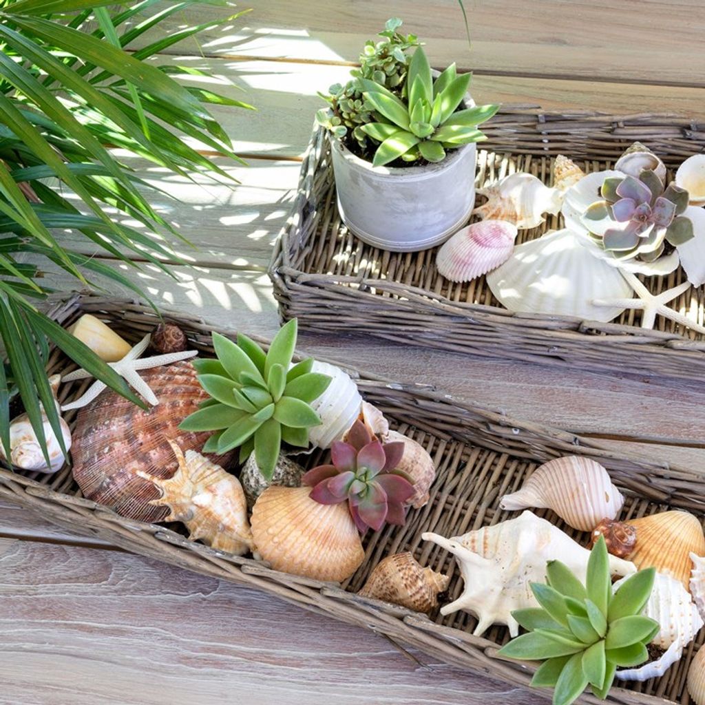 Preview image for Rattan Woven Bread Tray, Set Of 2