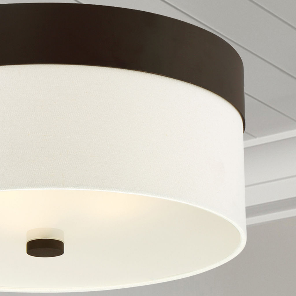 Libby Langdon For Crystorama Grayson 3 Light Dark Bronze Ceiling Mount