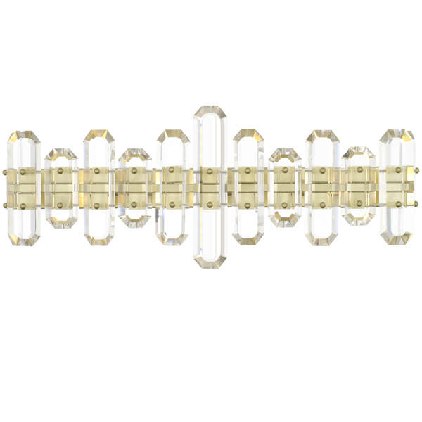 Bolton 3 Aged Brass Bathroom Vanity