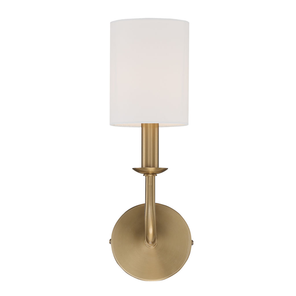 Preview image for Bailey 1 Light Aged Brass Wall Mount