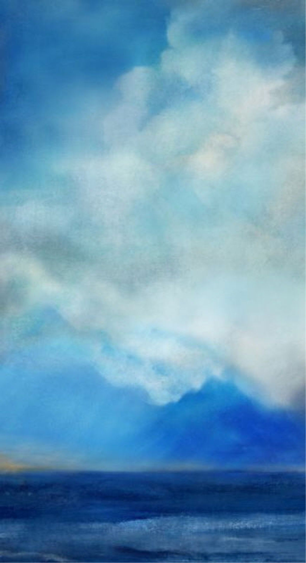 Blue Horizon I, 24" X 44"