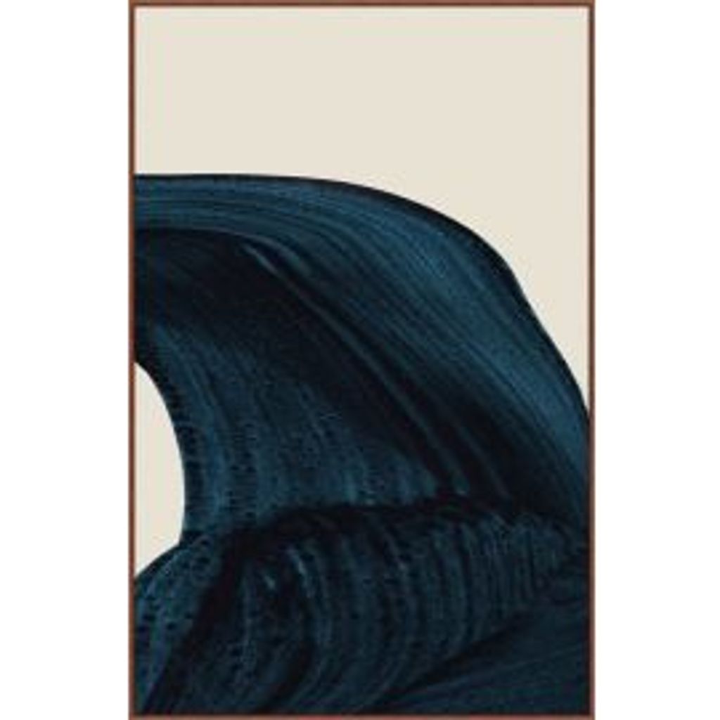Preview image for 42.30"H x 27.30"W Luxurious Blue Wall Art 2