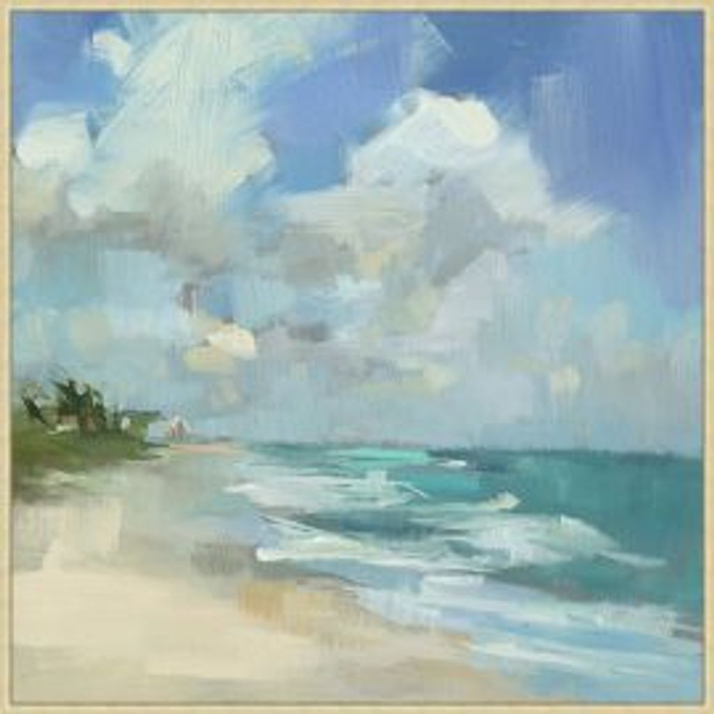 Blue Hues Framed Wall Art