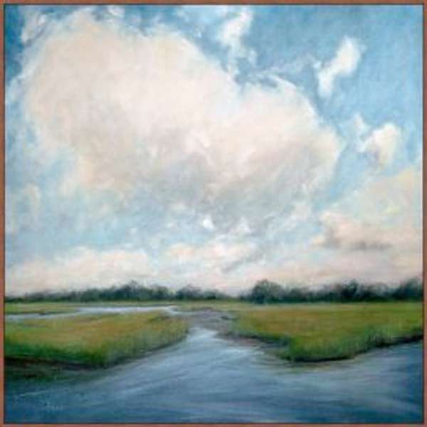 Mellow Marsh Framed Wall Art