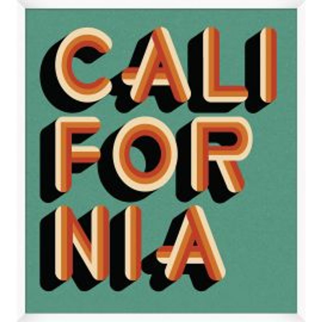 Preview image for California Teal & Orange