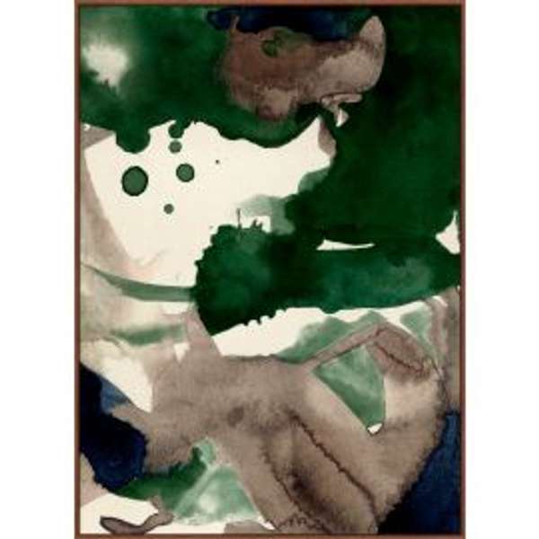 Emerald Falls 1 Framed Wall Art