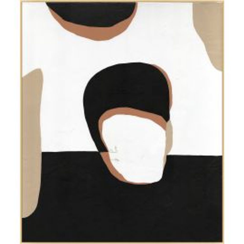 Neutral Bubble 2 Framed Wall Art
