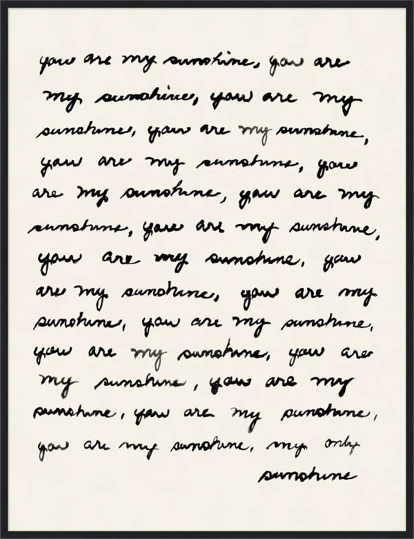 You Are My Sunshine