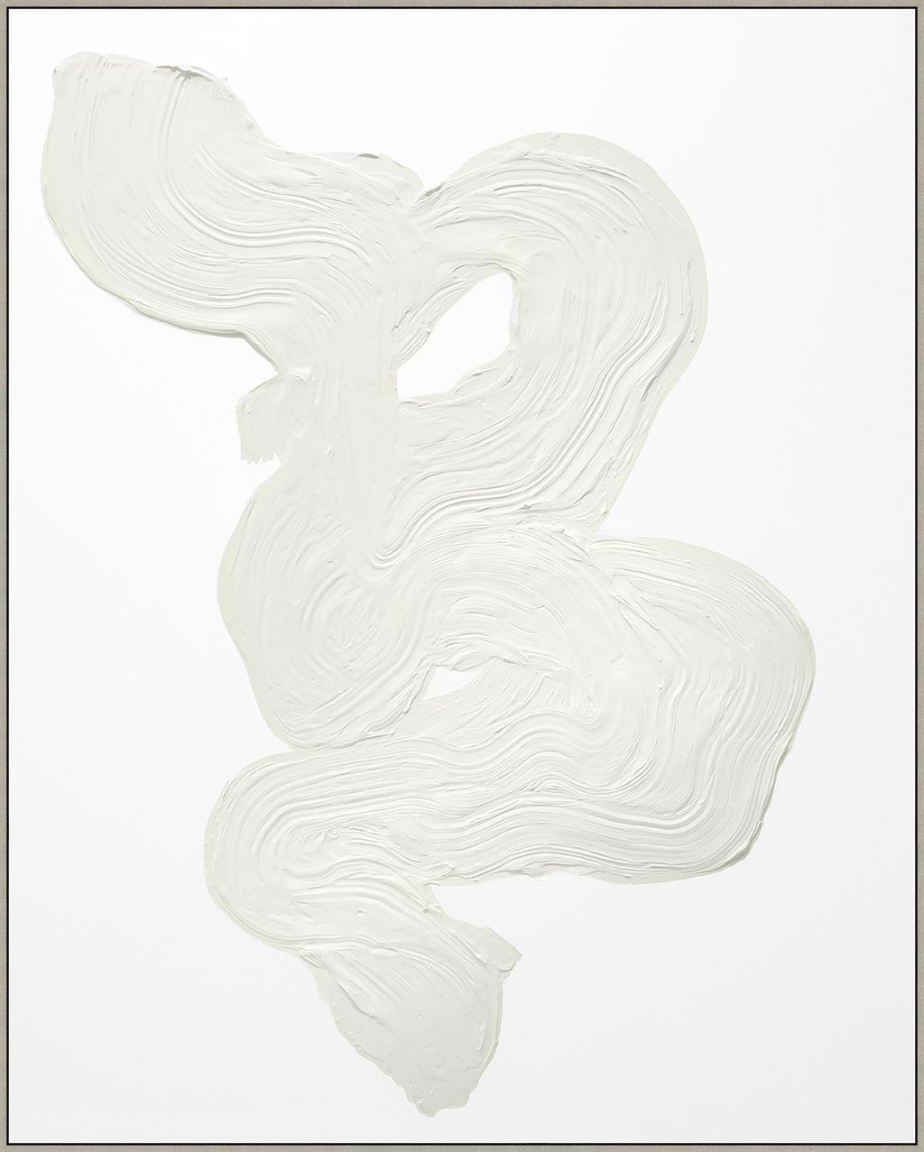 Preview image for Thom Filicia Neutral Swirl 1 Abstract Wall Art