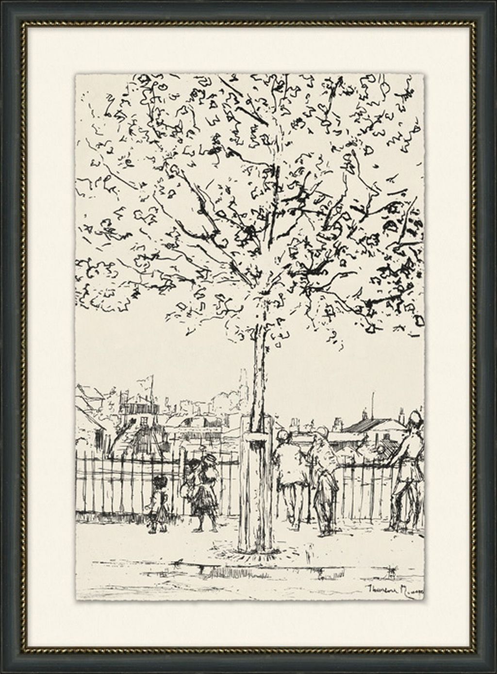 European Etching 2, 22" X 30"