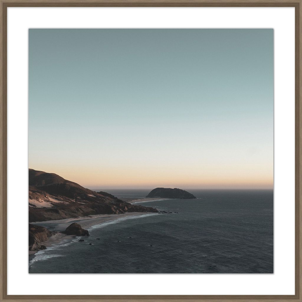 Preview image for Big Sur Sunset, 38.25" X 38.25"
