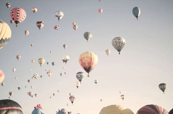 Balloon Festival 1, 46.5" X 30.5"
