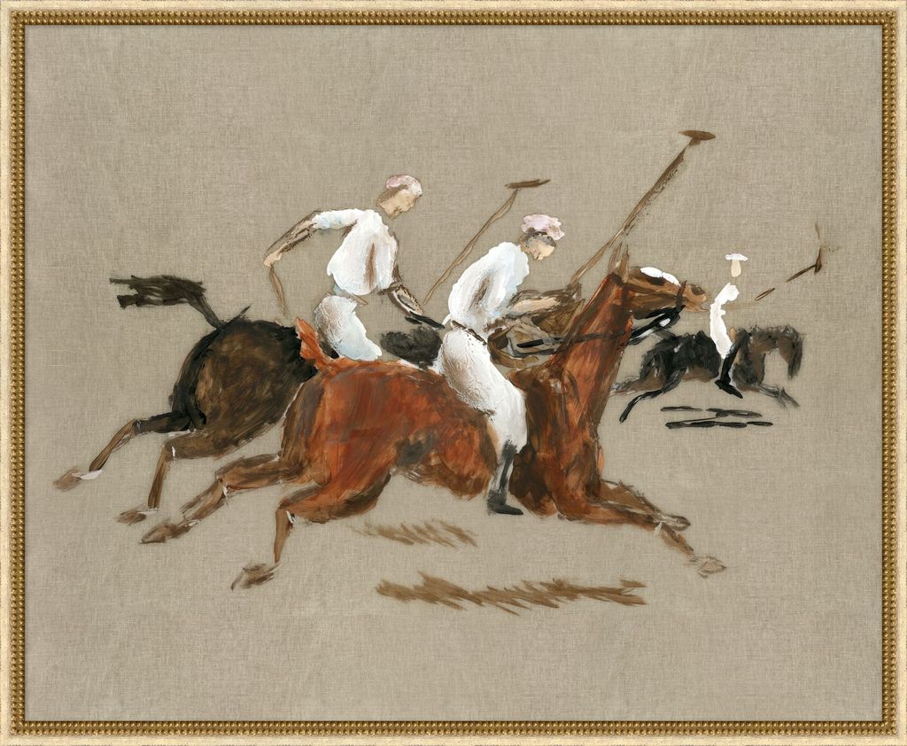 The Polo Match 3 (Wla1796), 45" X 37"