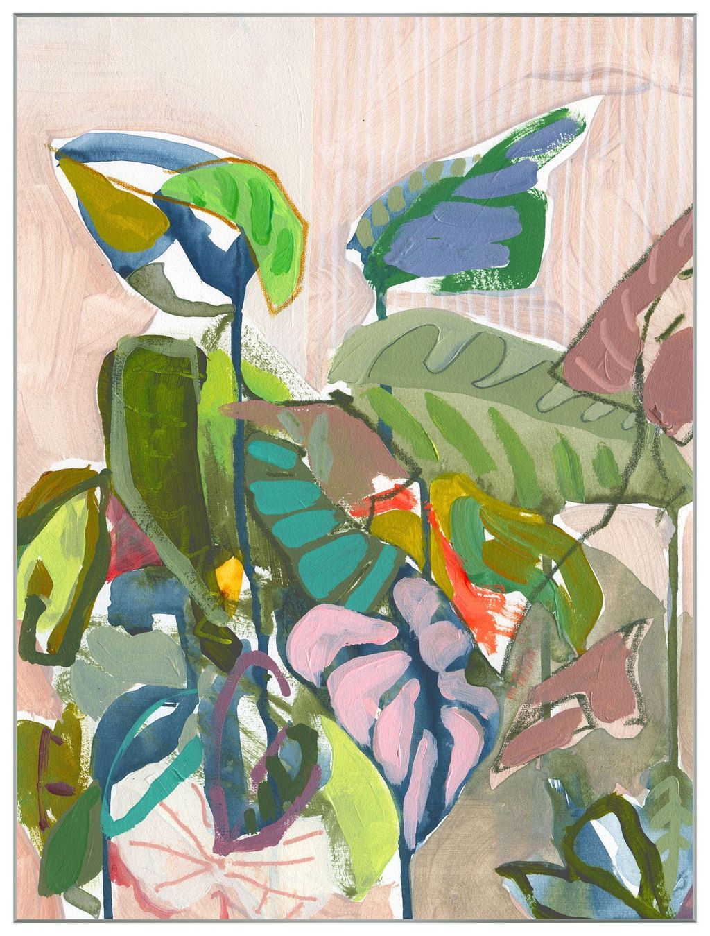 Expressive Foliage 1, 31" X 41"