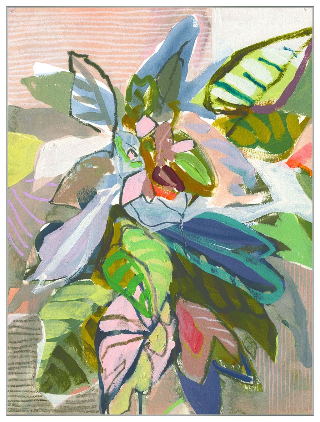 Expressive Foliage 2, 31" X 41"