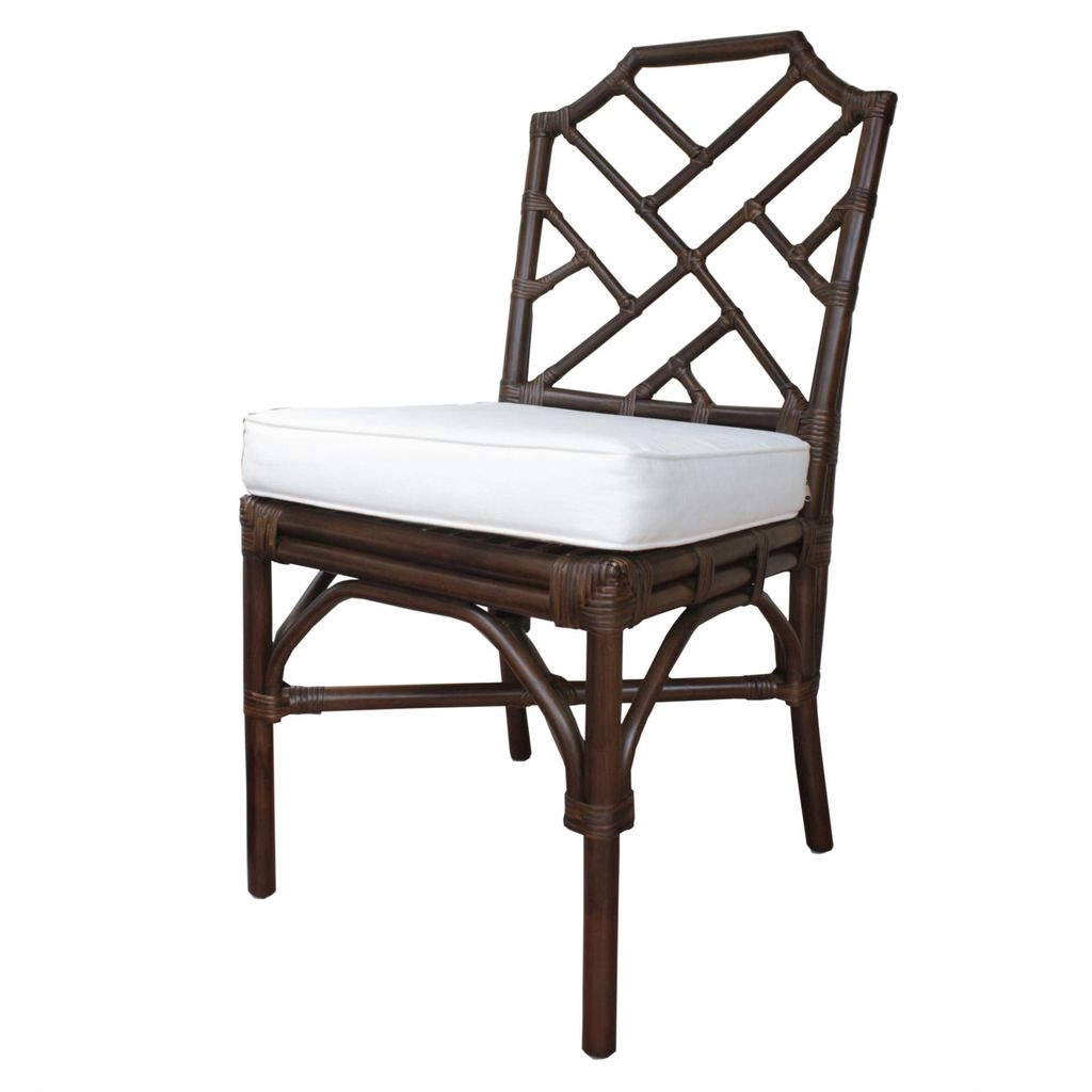 Preview image for Kara Rattan Dining Side Chair, Paloma Brown