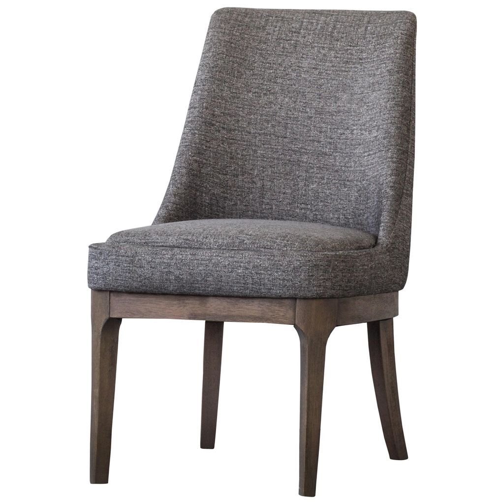Preview image for George Fabric Dining Side Chair, Century Gray