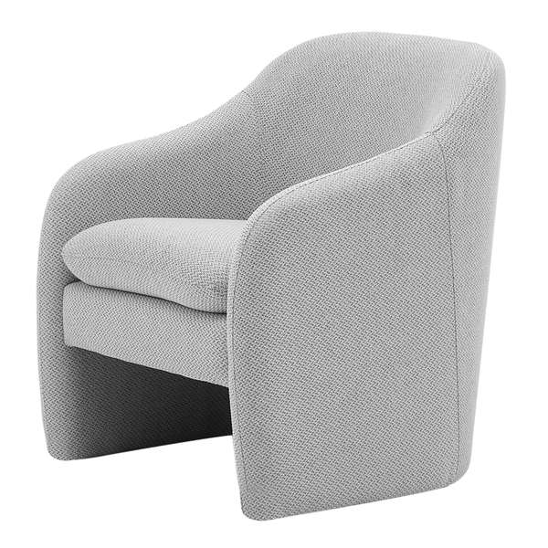 Tyra Accent Chair,  Gray