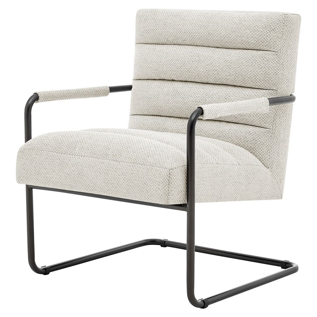 Preview image for Peyton Fabric Accent Arm Chair, Cardiff Cream *New*